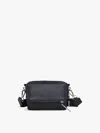 Whistles Bibi Leather Crossbody In Navy