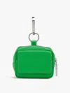 Whistles Bibi Keyring Bag In Green/multi