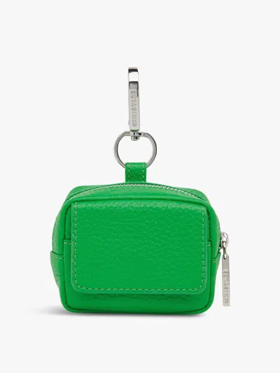 Whistles Bibi Keyring Bag In Green/multi