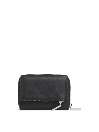 Whistles Bibi Zip Purse In Black