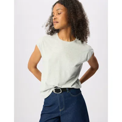 Whistles Cap Sleeve Relaxed Fit T-shirt In Multi