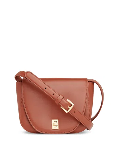 Whistles Carlota Satchel Turnlock Crossbody In Brown