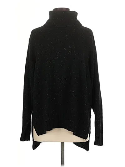 Pre-owned Whistles Cashmere Pullover Sweater In Black