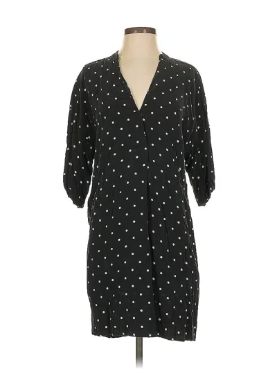 Pre-owned Whistles Casual Dress In Black