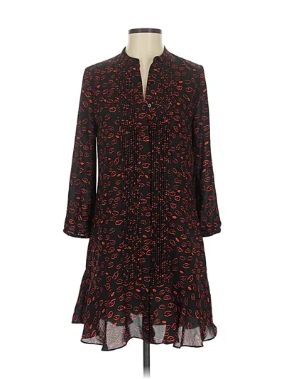 Pre-owned Whistles Casual Dress In Black