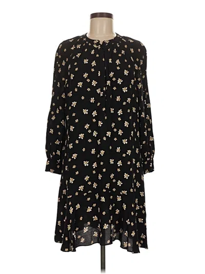Pre-owned Whistles Casual Dress In Black