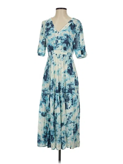 Pre-owned Whistles Casual Dress In Blue