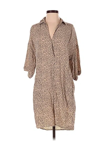 Pre-owned Whistles Casual Dress In Brown