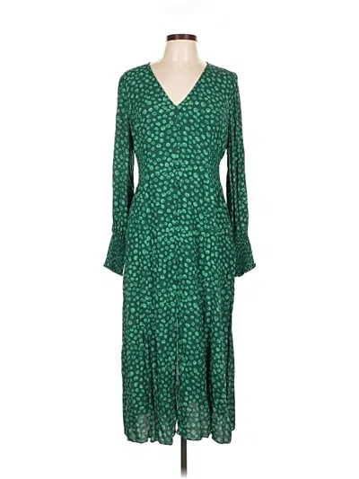 Pre-owned Whistles Casual Dress In Green