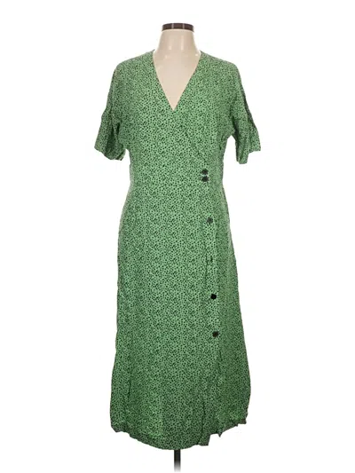 Pre-owned Whistles Casual Dress In Green