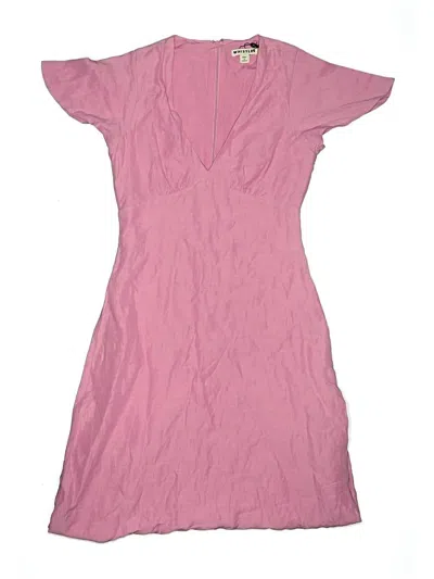 Pre-owned Whistles Casual Dress In Pink