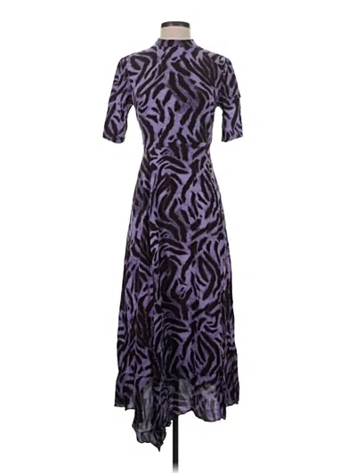 Pre-owned Whistles Casual Dress In Purple