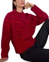 Whistles Chunky Wool Fleck Knit Sweater In Multi
