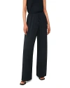 Whistles Clara Wide Leg Pants In Black