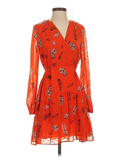 Pre-owned Whistles Cocktail Dress In Orange