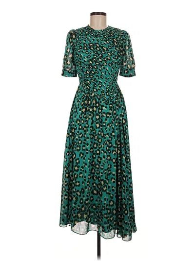 Pre-owned Whistles Cocktail Dress In Teal