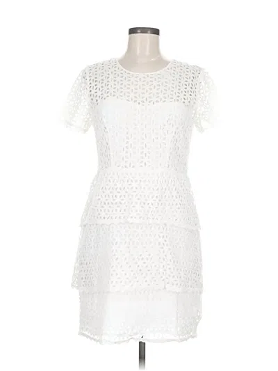 Pre-owned Whistles Cocktail Dress In White