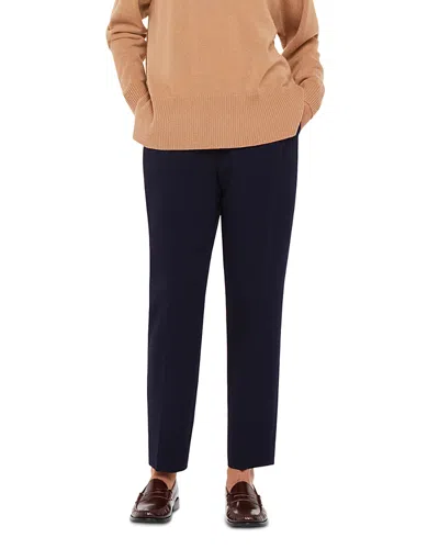 Whistles Ella Essential Pants In Navy