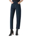 Whistles High-waist Barrel-leg Jeans In Dark Denim In Dark Denim