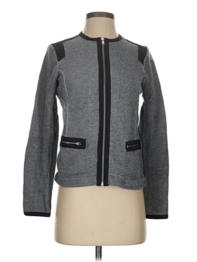 Pre-owned Whistles Jacket In Gray