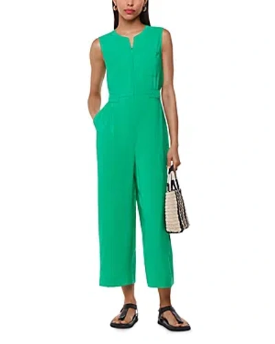 WHISTLES JOSIE ZIP FRONT JUMPSUIT