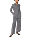Whistles Julia Boilersuit In Black/multi