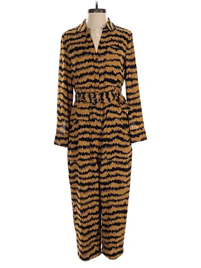 Pre-owned Whistles Jumpsuit In Gold