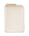 Whistles Koa Compact Purse In Gold