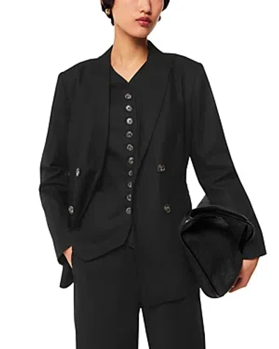 Whistles Lindsey Blazer In Black
