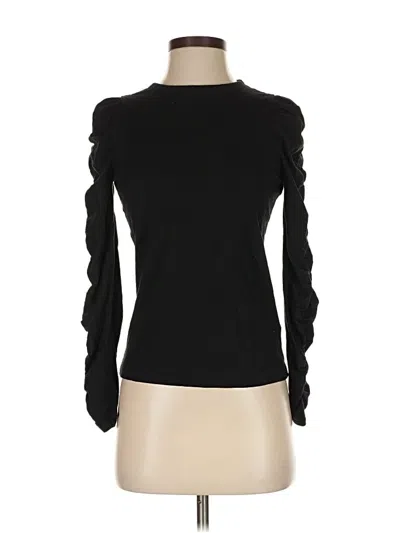 Pre-owned Whistles Long Sleeve Top Black Turtleneck Tops