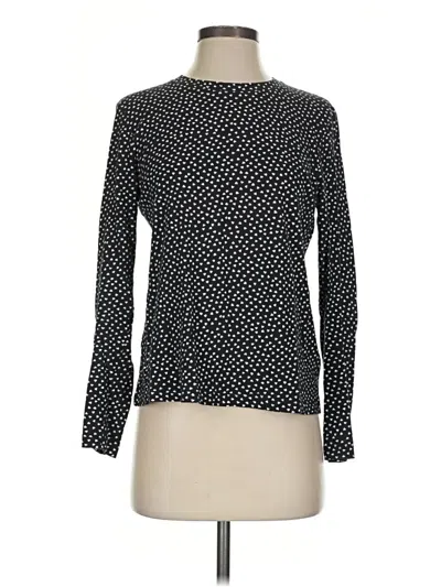 Pre-owned Whistles Long Sleeve T-shirt In Black