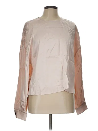 Pre-owned Whistles Long Sleeve T-shirt In Tan