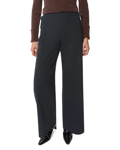 Whistles Louisa Tab Detail Trousers In Black