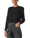 Whistles Womens Black Lola Checkerboard-print Stretch Recycled-polyester Midi Skirt In Black
