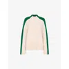 Whistles Omens  Colour-block Knitted Wool-blend Jumper In Multi-coloured