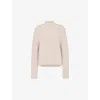 Whistles Womens High-neck Knitted Wool-blend Jumper Cream In Cream
