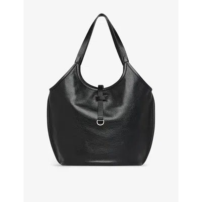Whistles Womens Leonora Leather Tote Bag Black