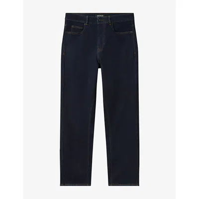 Whistles Omens  Stovepipe-leg Stretch-denim Jeans In Blue