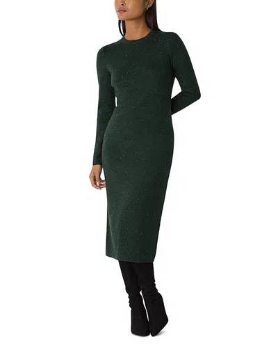 Whistles Petite Annie Sparkle Knit Dress In Multi