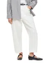 Whistles Womens White Authentic Barrel-leg High-rise Jeans 24 In White