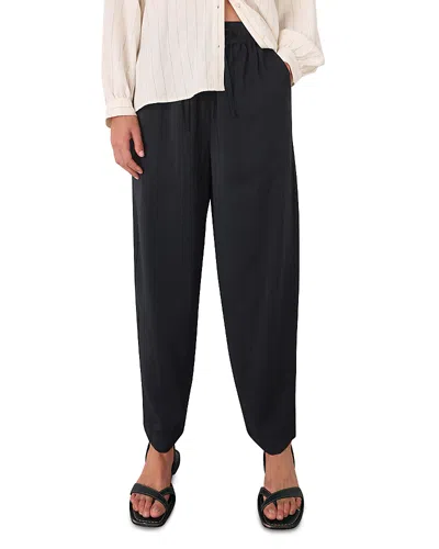 Whistles Petites Drawstring Pants In Black