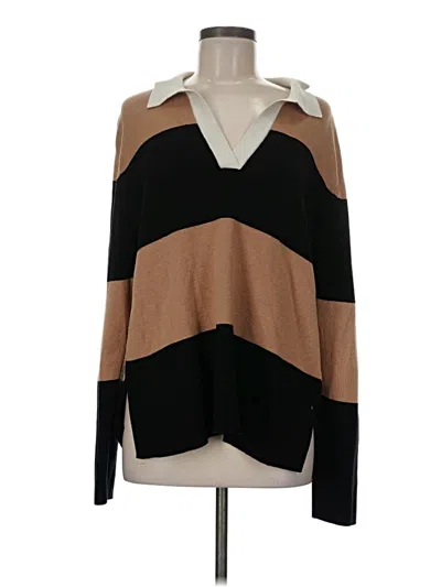 Pre-owned Whistles Pullover Sweater In Brown