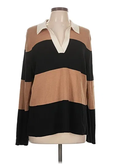 Pre-owned Whistles Pullover Sweater In Brown