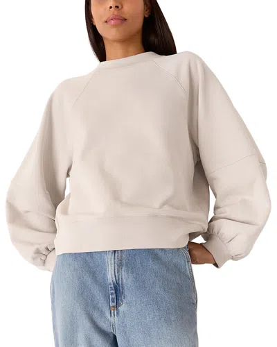 Whistles Raglan Sweatshirt In Neutral
