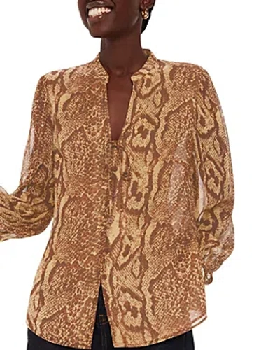 Whistles Serpent Print Shirt In Snake Print