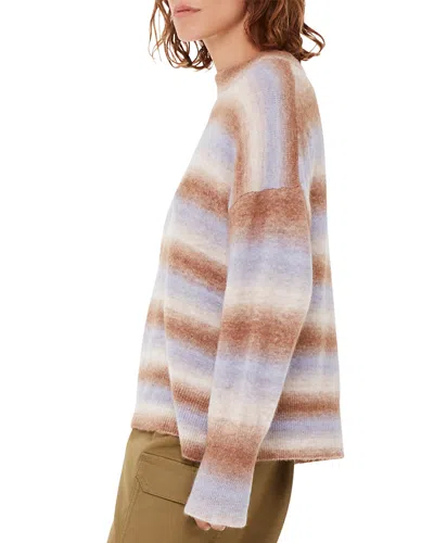 Whistles Space Dyed Sweater In Multicolor