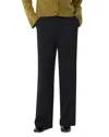Whistles Straight Leg Pants In Black