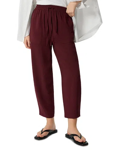 Whistles Tie Waist Trousers In Multi