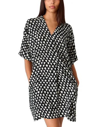 Whistles Triangle Relaxed Short Dress In Multi
