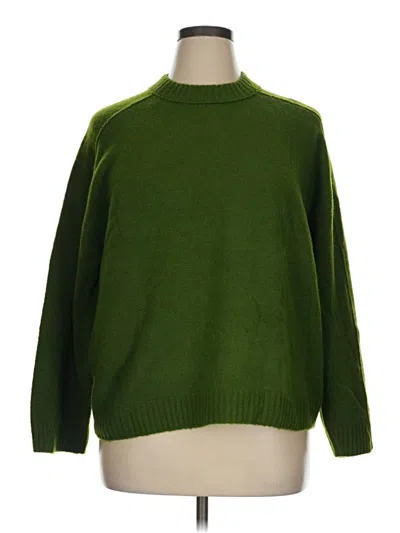 Pre-owned Whistles Turtleneck Sweater In Green
